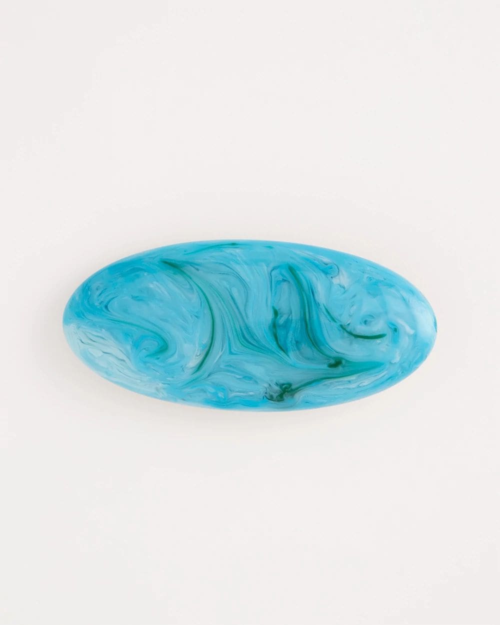 Ocean Oval Hair Clip