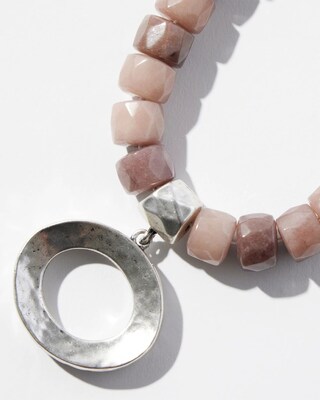Jade Beaded Single Strand Necklace