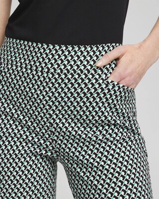 Brigitte Dot Grid Ankle Pants click to view larger image.