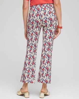 Juliet Floral Kick Flare Pants click to view larger image.
