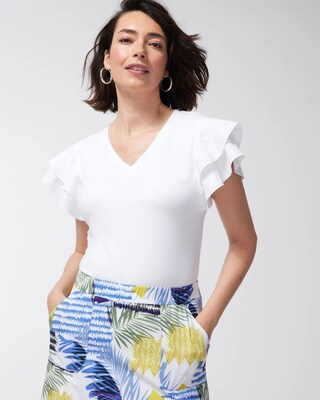 Zenergy UPF Neema Flutter Sleeve Tee