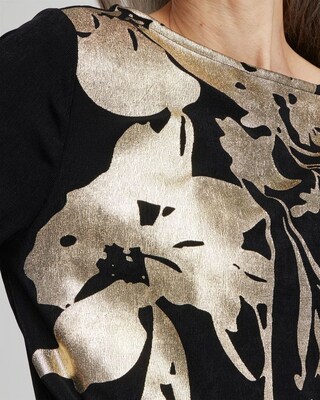 Travelers Placed Foil Tunic