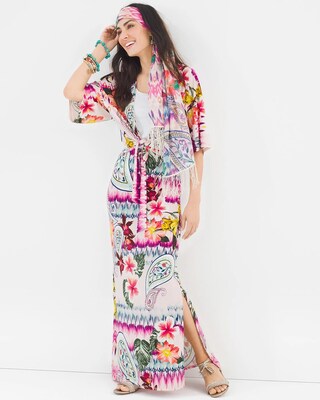 Ikat Maxi Skirt