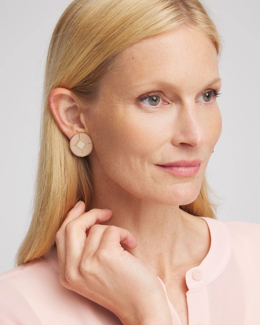 No Droop® Enamel Clip-On Earrings