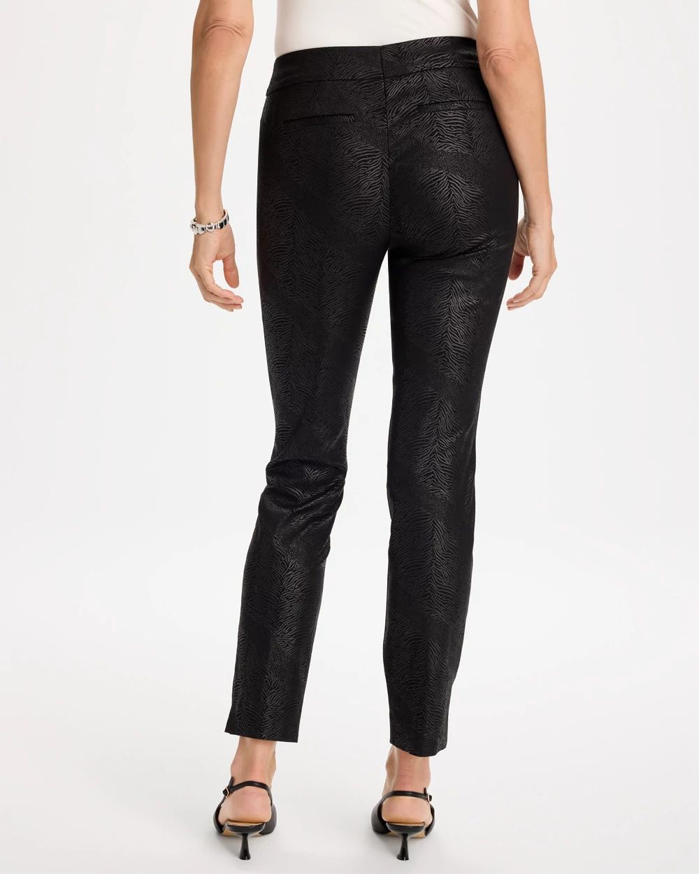 Brigitte™ Slim Pull-On Ankle Pants click to view larger image.