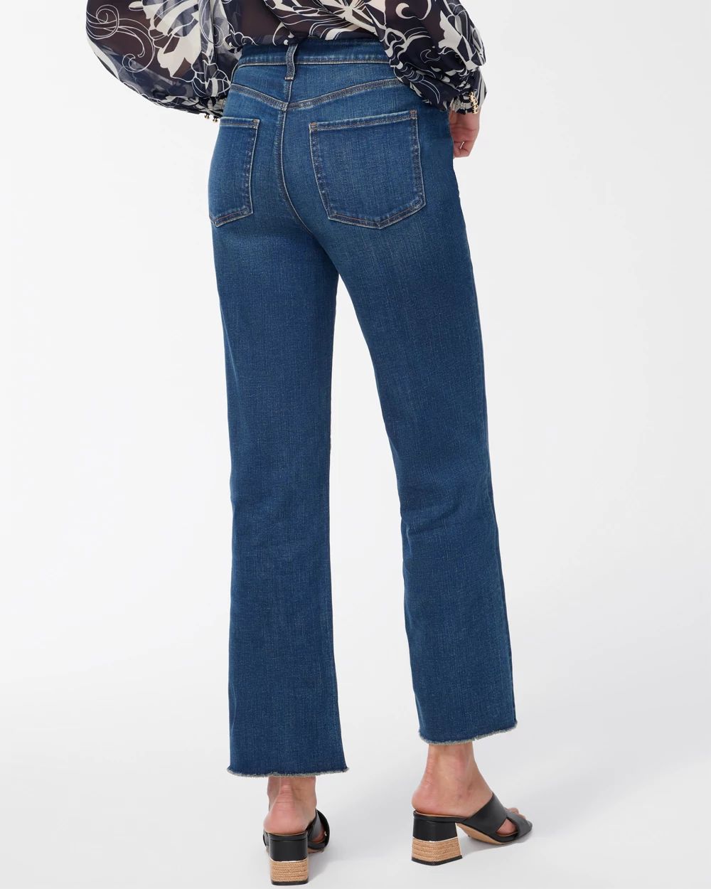 High Rise Straight Leg Jeans