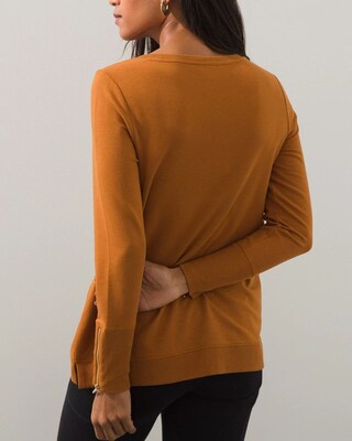 Zenergy French Terry Zip Tunic