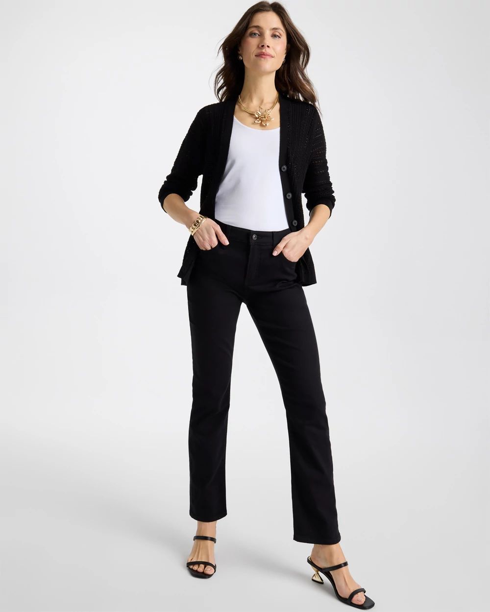 Girlfriend Slim Full-Length Jeans