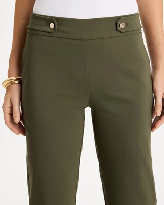 Brigitte™ Tab Straight Ankle Pants click to view larger image.