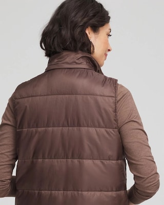 Zenergy® Quilted Hooded Vest click to view larger image.