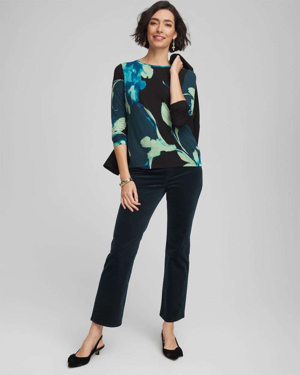 Touch of Cool™ Crewneck Layering Tee. click to view larger image.