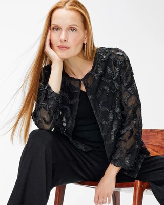 Travelers Collection Soutache Jacket