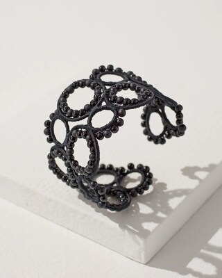 Black Cuff Bracelet