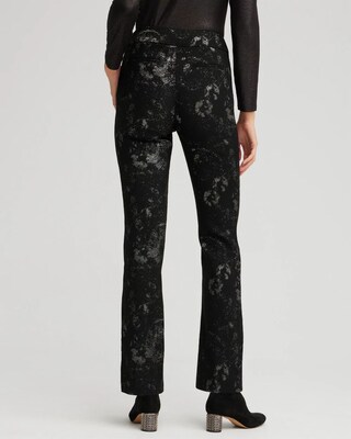 Brigitte Lurex Jacquard Pants