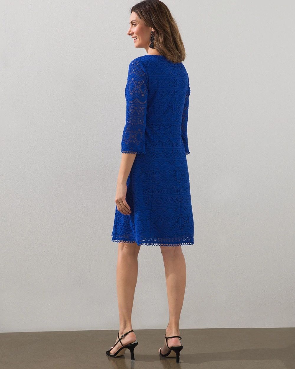 Fit and Flare Lace Dress