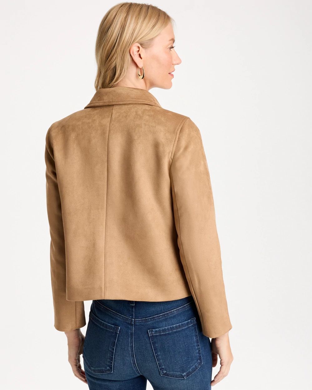 Bejeweled Long-Sleeve Chore Jacket click to view larger image.