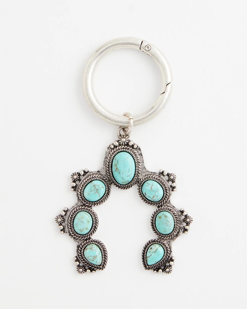 Equestrian Turquoise Bag Charm