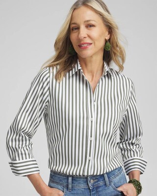 No Iron™ Stretch Stripe Shirt