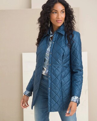 Quilted Car Coat
