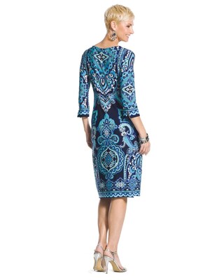 Paisley Print Dress