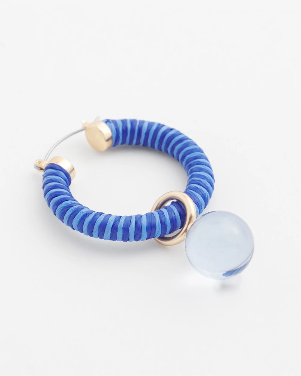 No Droop™ Convertible Blue Hoops