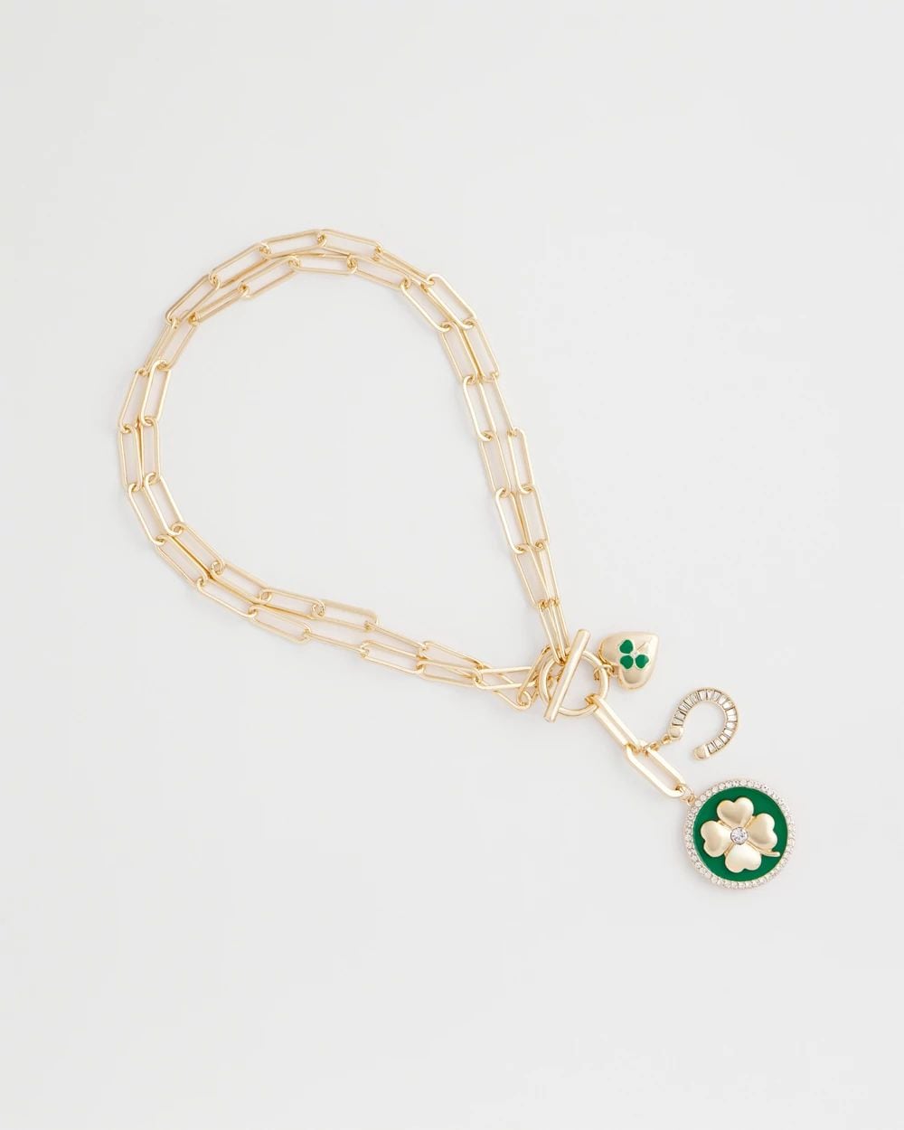 Lucky Charm Twice As Nice Necklace