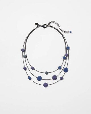 Beaded Multistrand Necklace