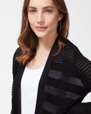 Shadow Stripe Cardigan