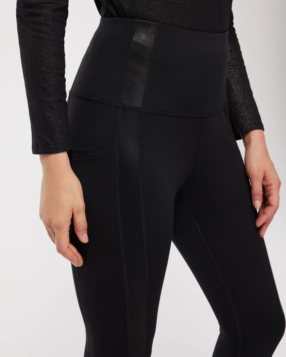 Zenergy Foil Side Panel Leggings