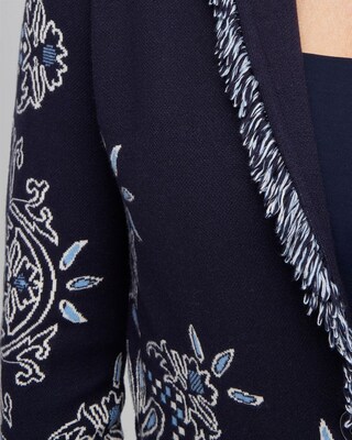 Shawl Neck Cropped Cardigan