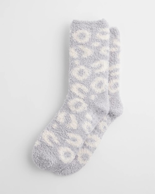 Animal Print Cozy Socks click to view larger image.