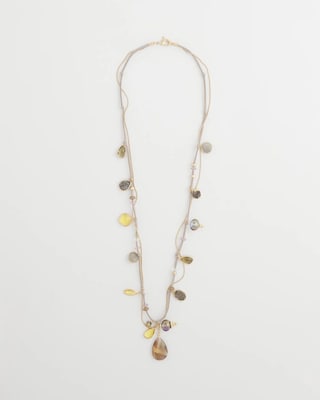 Drop Off Pendant Necklace