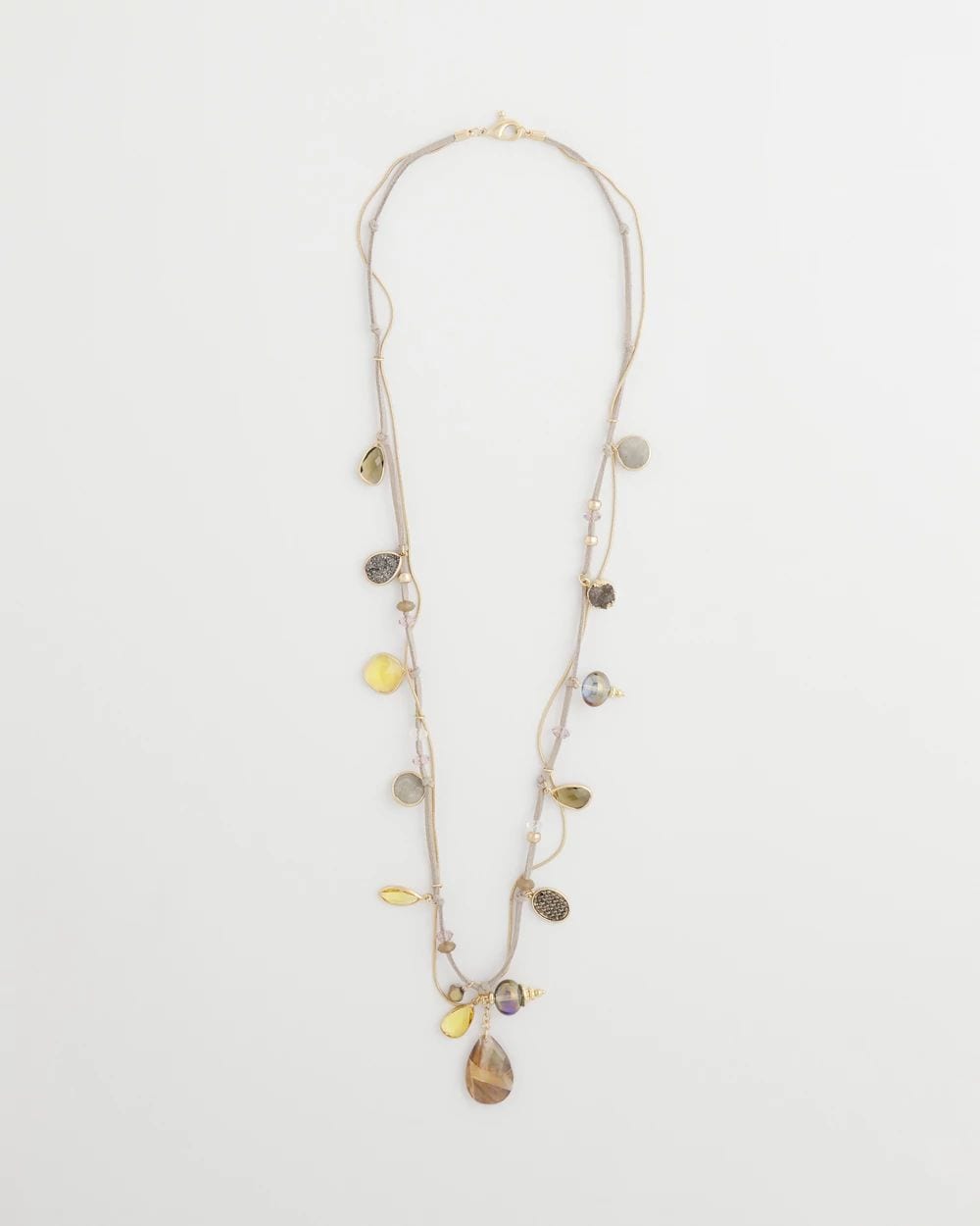 Drop Off Pendant Necklace