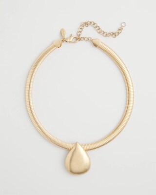 Teardrop Collar Necklace