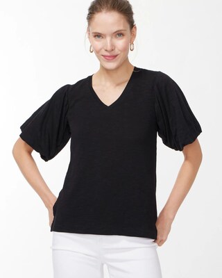 Flutter Sleeve Elbow Tee