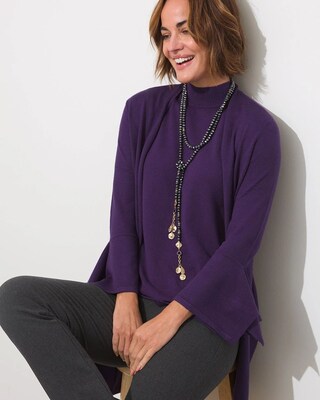 Sleeveless Mockneck Tank Sweater