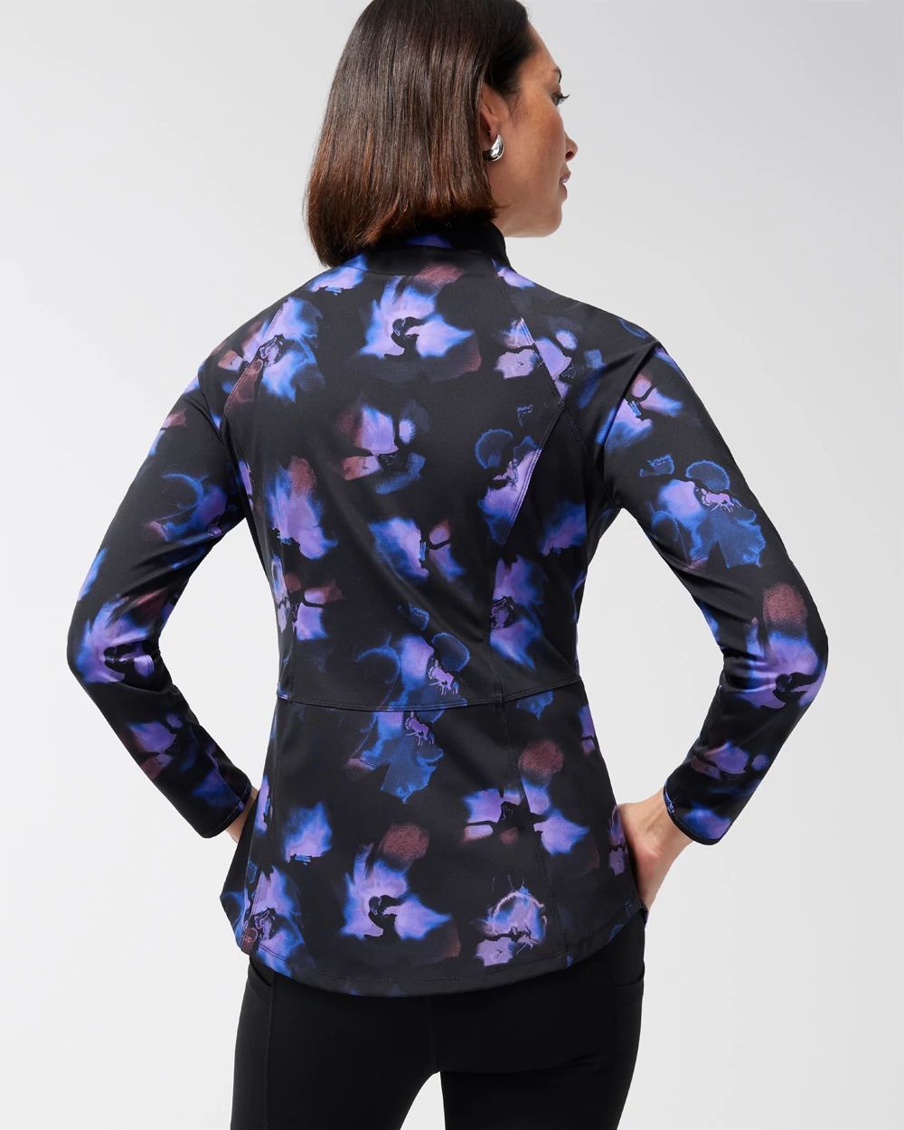 Zenergy Floral Side Panel Leggings