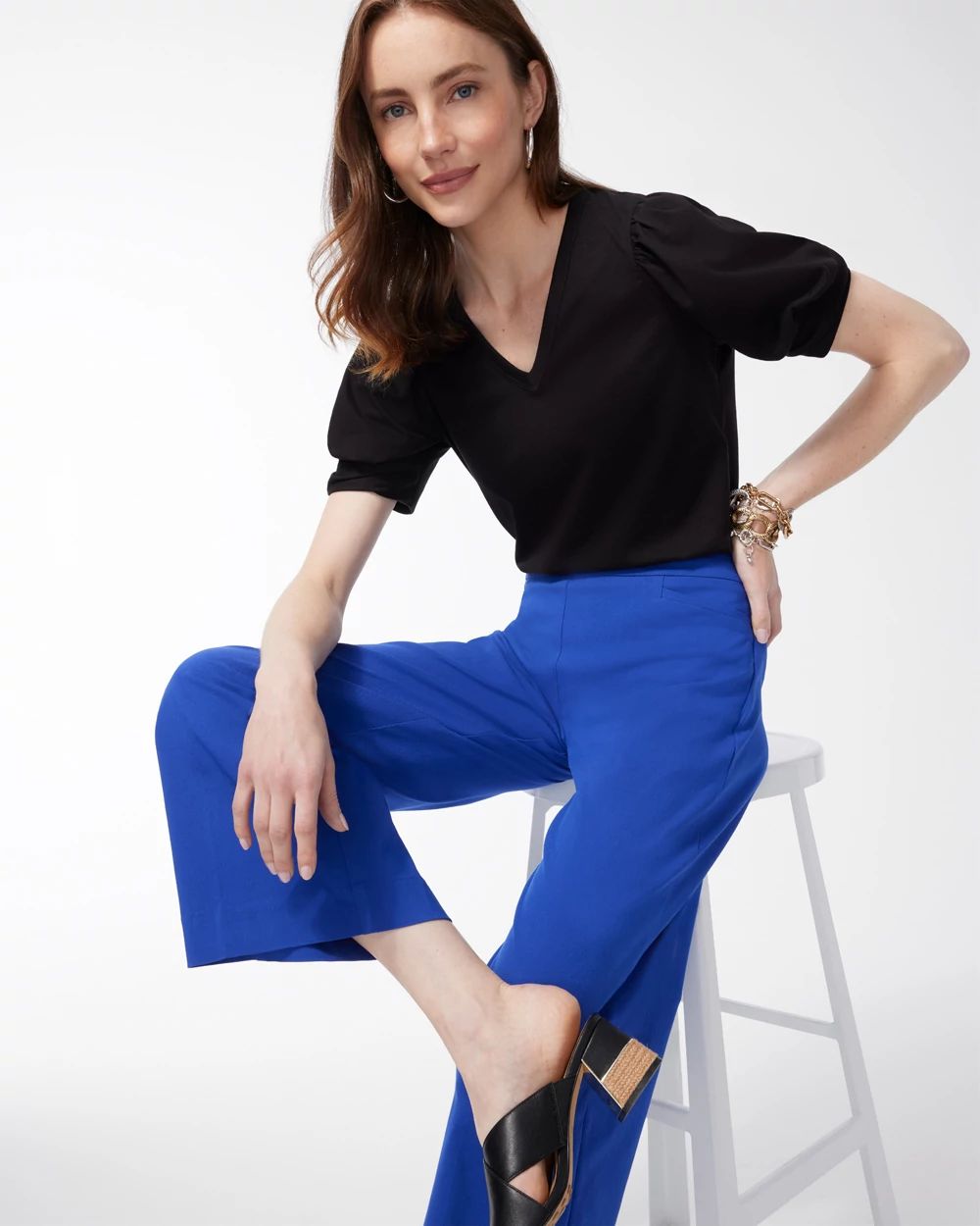 Draped Sleeve Tee