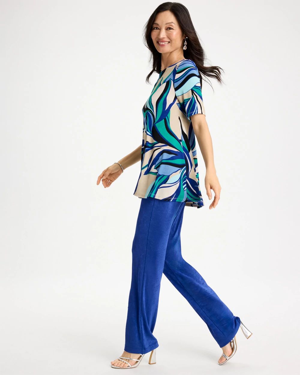 Travelers™ Marble Flora Swing Tunic click to view larger image.