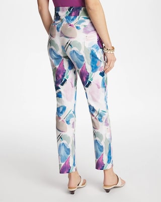 Blur Geo Brigitte™ Slim Ankle Pants click to view larger image.