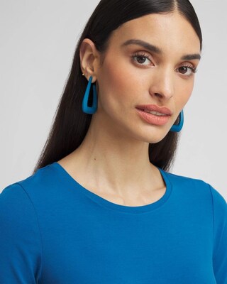 No Droop™ Blue Coated Hoops