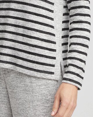 Zenergy® Soft Essentials Stripe Long Sleeve Top