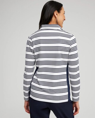 Zenergy® UPF Stripe Long Sleeve Top