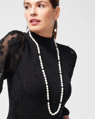 Fresh Water Pearl Infinite Necklace