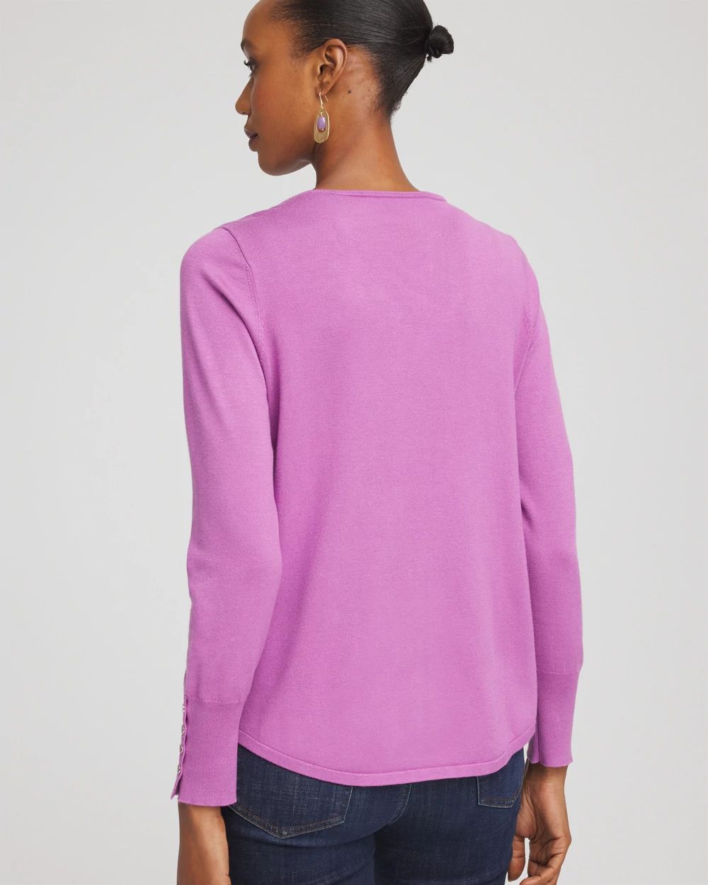 Ella V-Neck Pullover Sweater