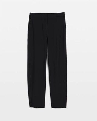 Emme Soft-Stretch Slim Ankle Pants click to view larger image.