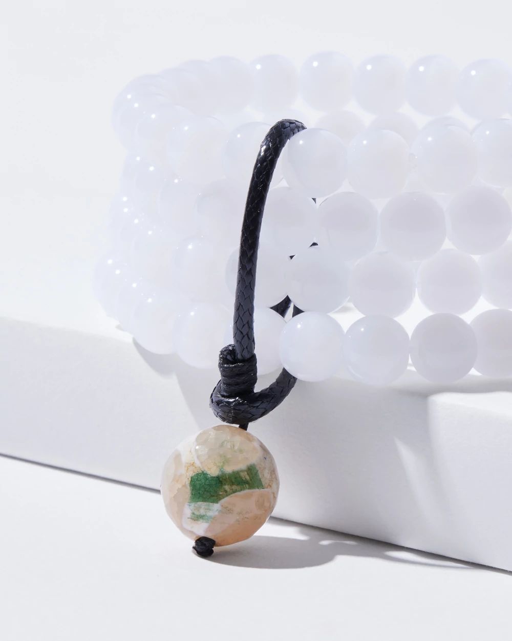 Convertible White Stretch Bracelets