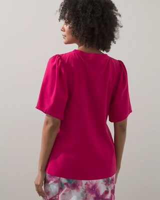 Zenergy UPF Puff Sleeve Top