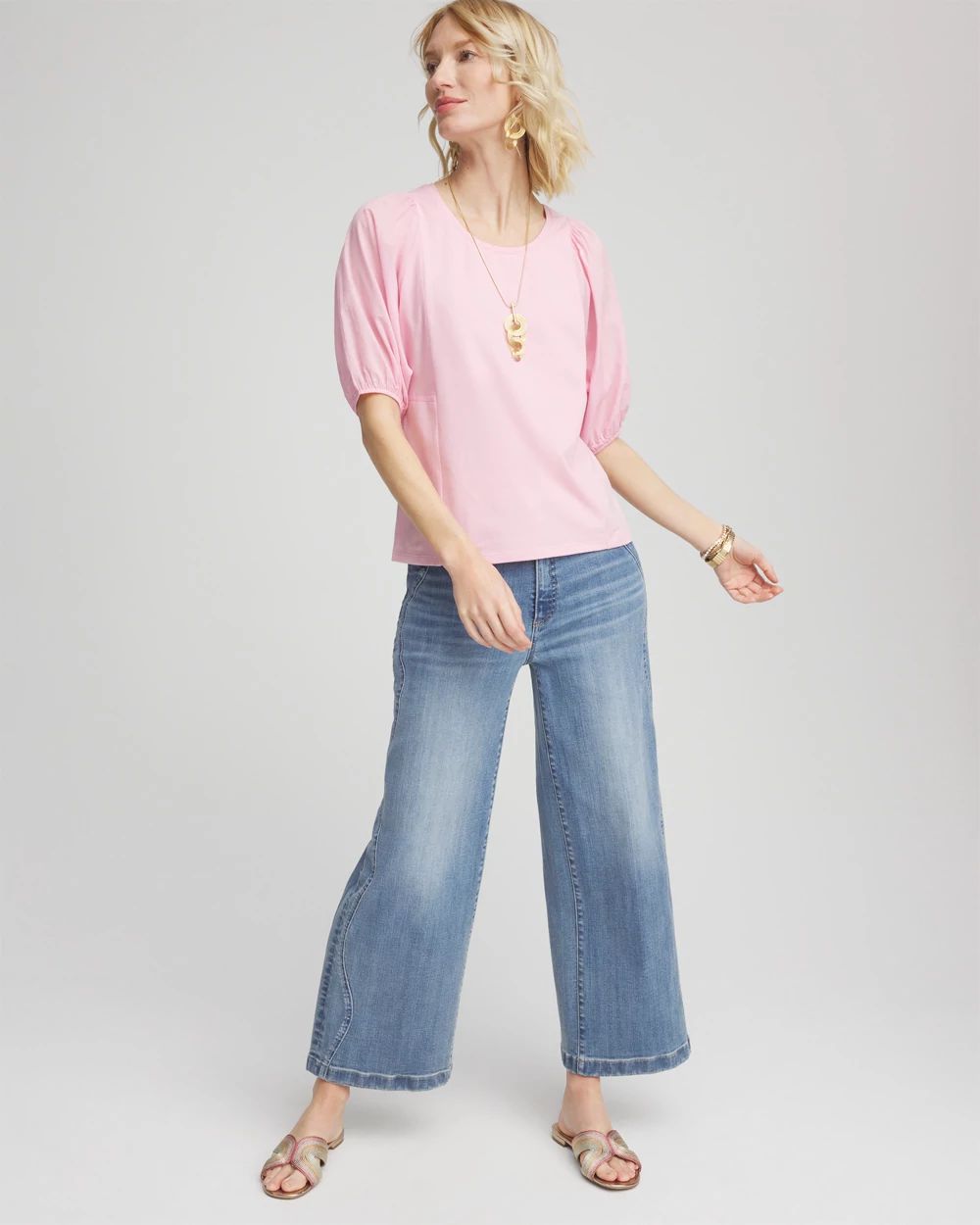 Dolman Sleeve Knit Top