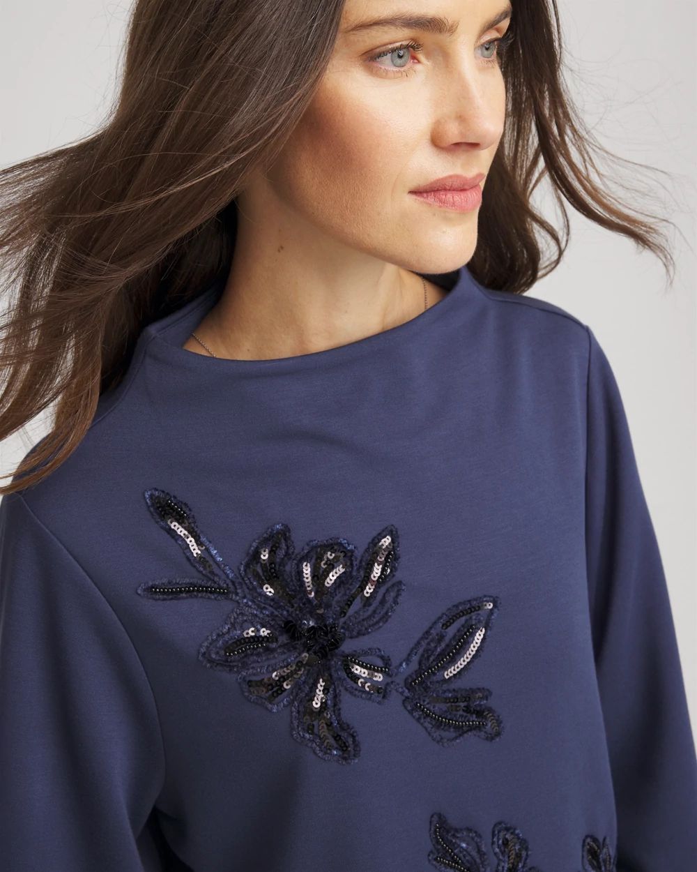 Embellished Structured Top